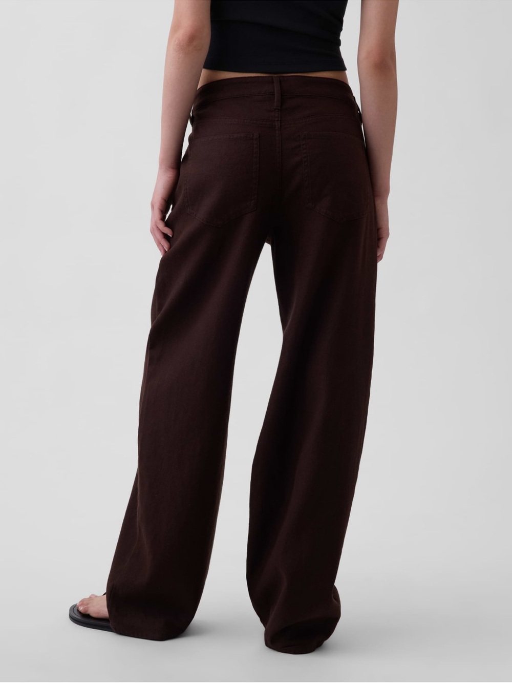 Gap Linen Cotton Wide Leg Pants size 20 petite